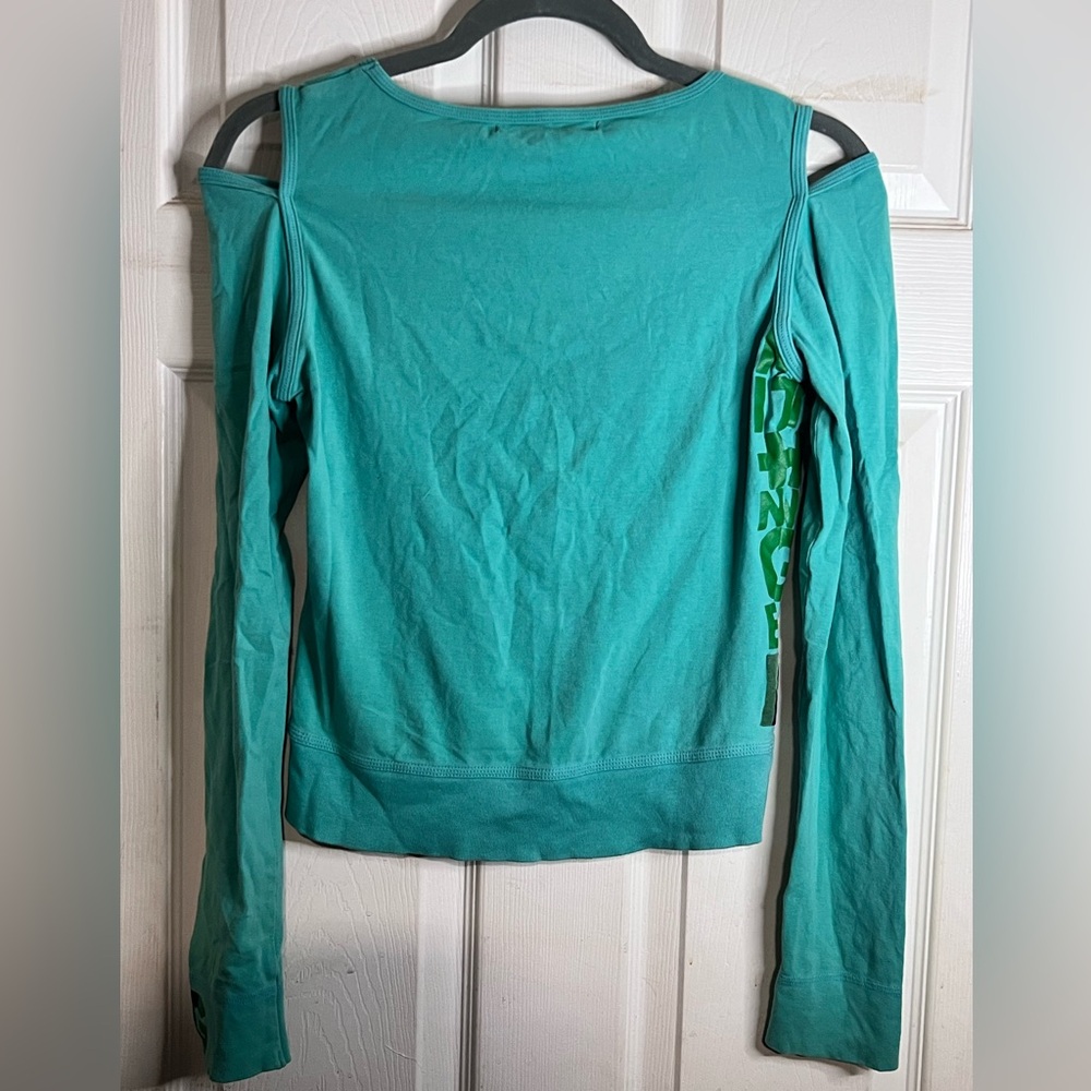 Le Jean De Marithe François gibbous green top size M - Picture 7 of 7